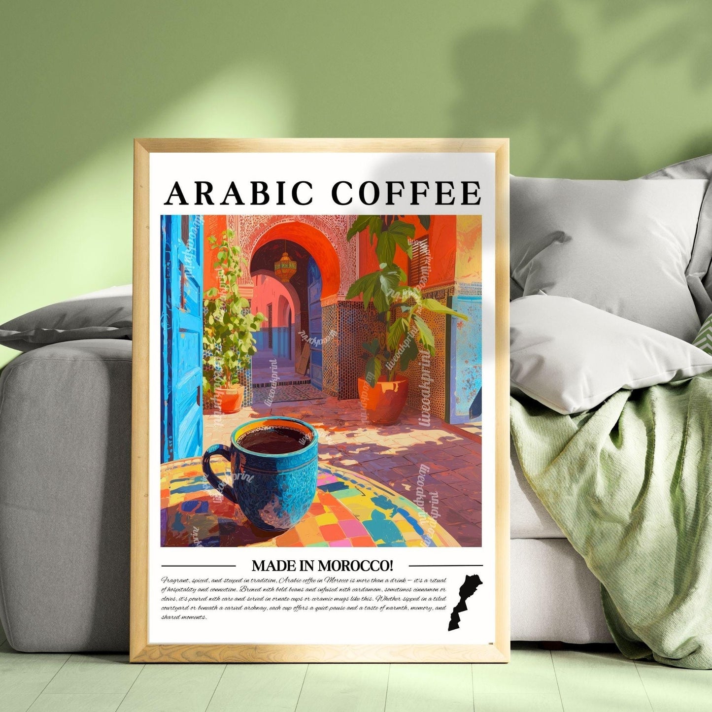 Arabic Coffee Wall Art