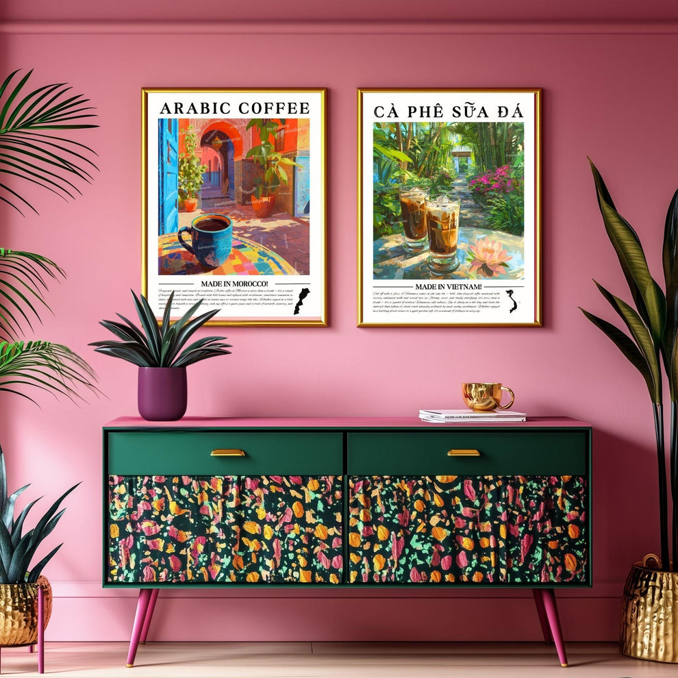 Arabic Coffee Wall Art