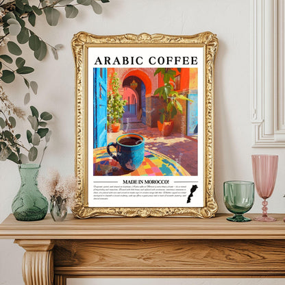 Arabic Coffee Wall Art