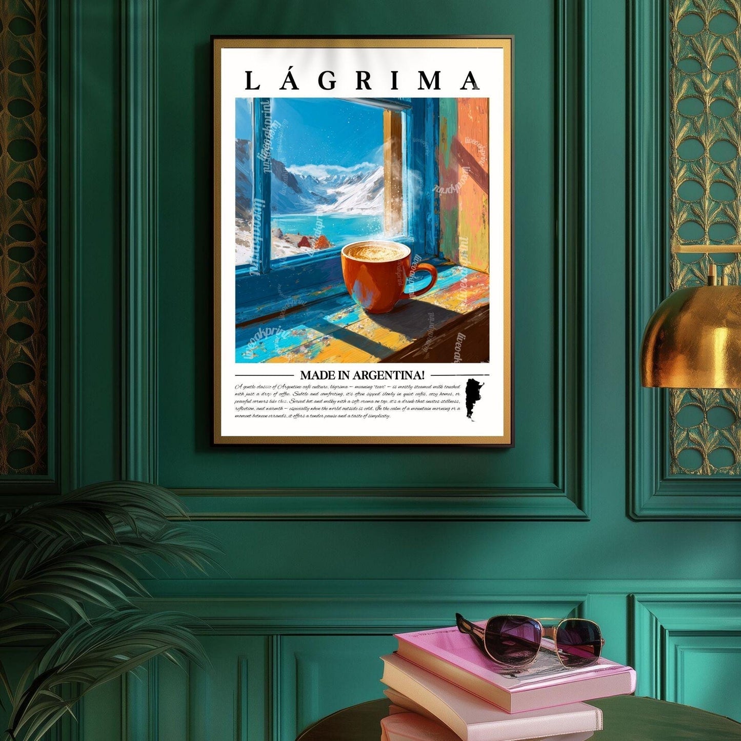 Lágrima Coffee Wall Art