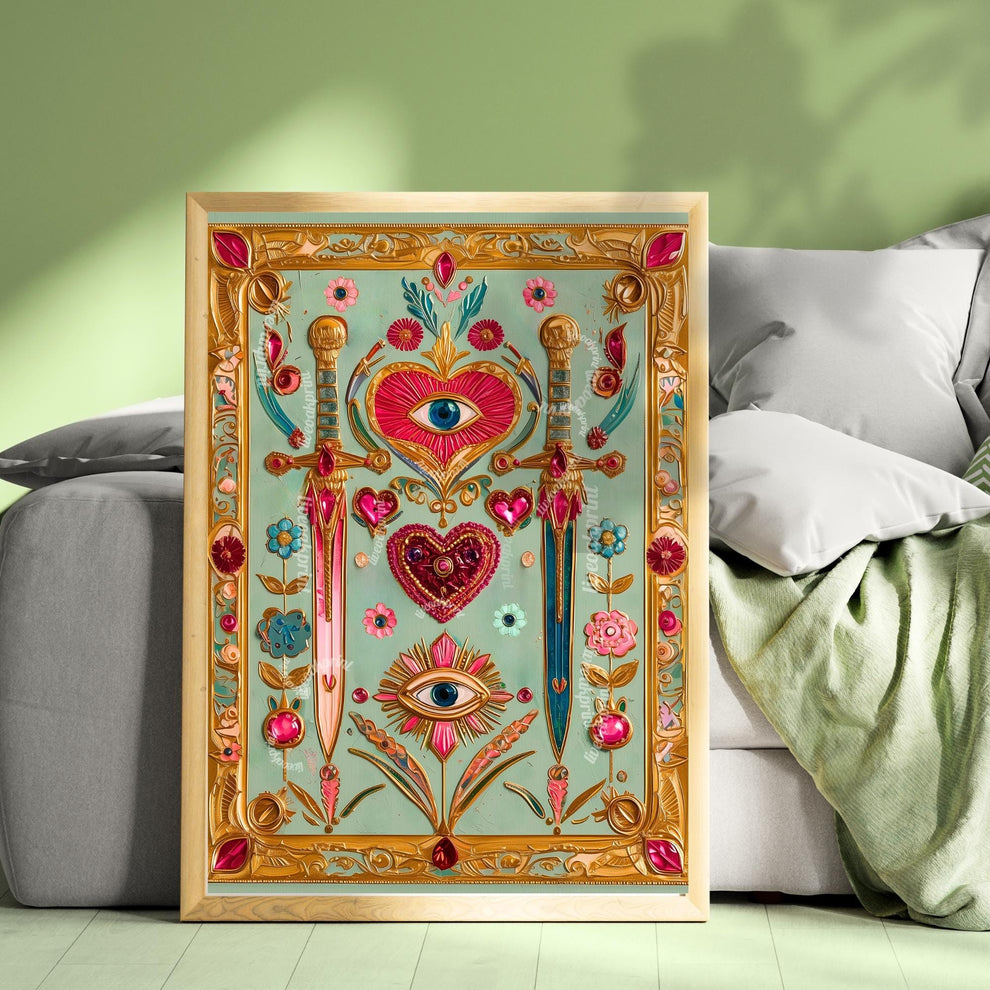 Green Hearts and Swords