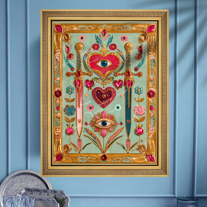 Green Hearts and Swords