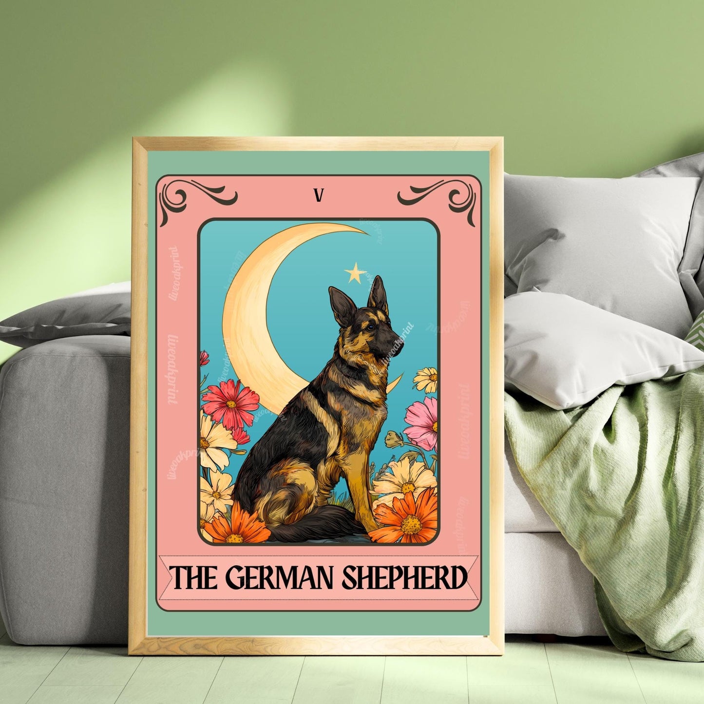 German Shepherd Wall Art