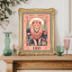 Leo Tarot Print – Leo Gift, Leo Art Print Zodiac Wall Art Astrology Dorm Decor Wall Print August Birthday Gift Leo Wall Art Leo Home Decor