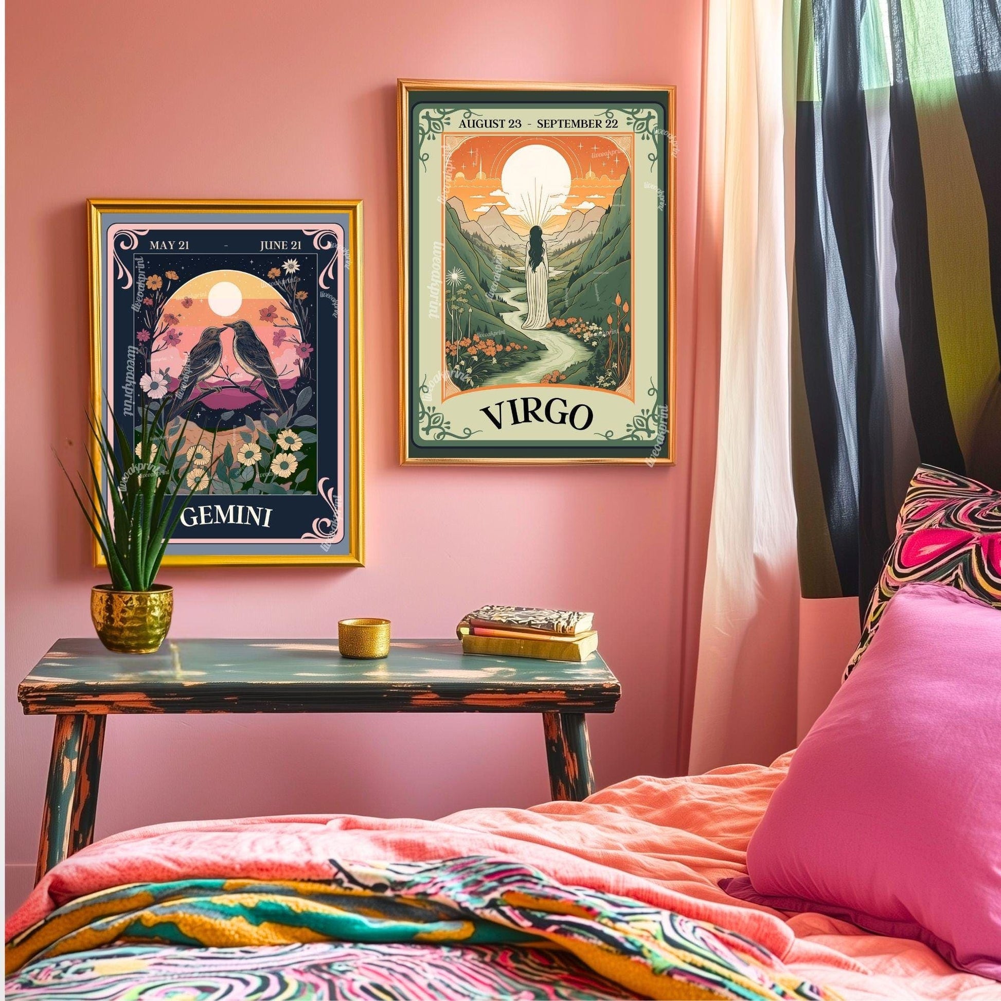 Gemini Tarot Print