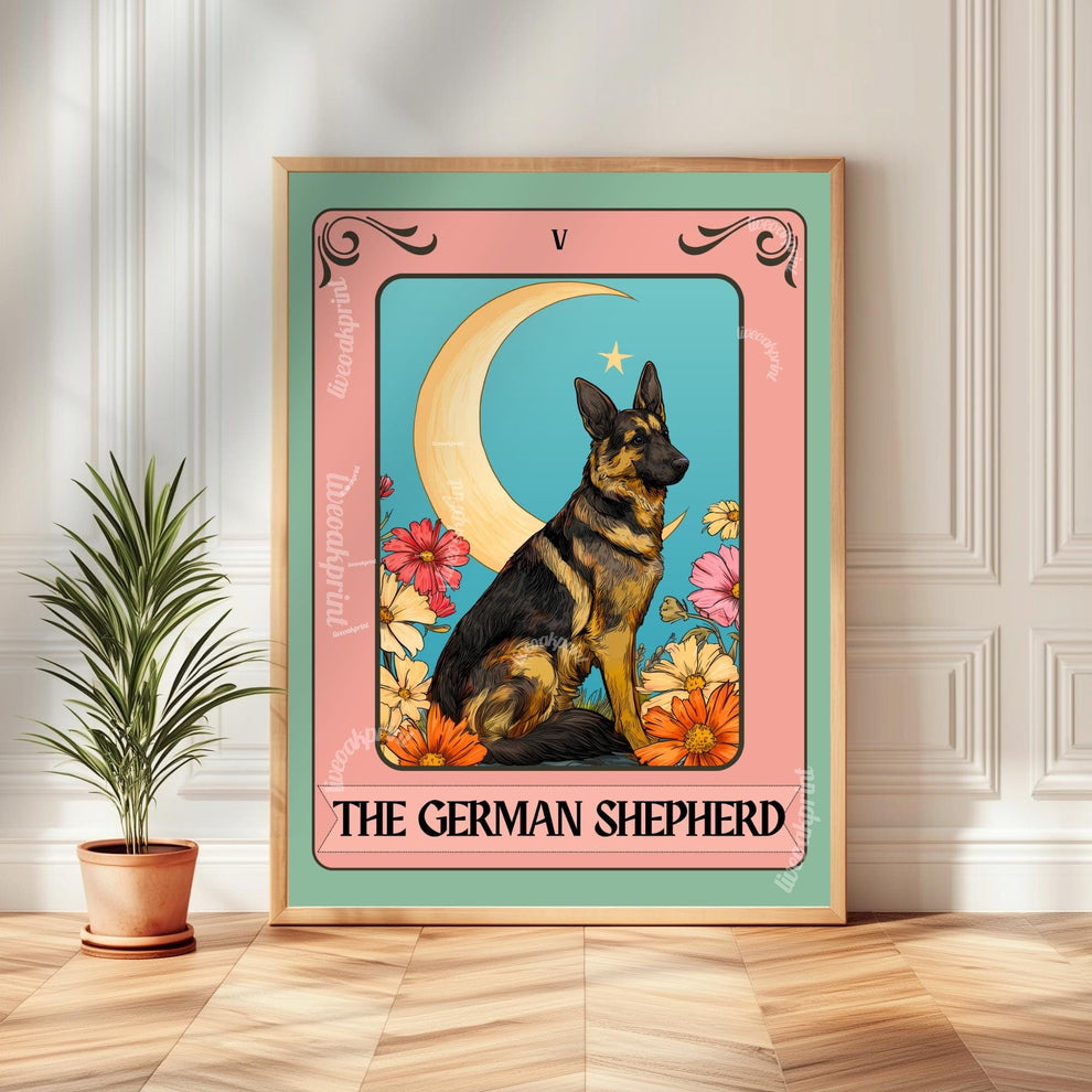 German Shepherd Wall Art