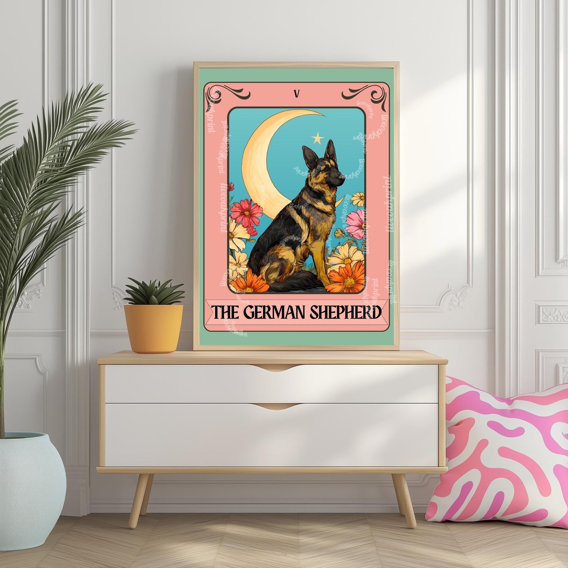 German Shepherd Wall Art