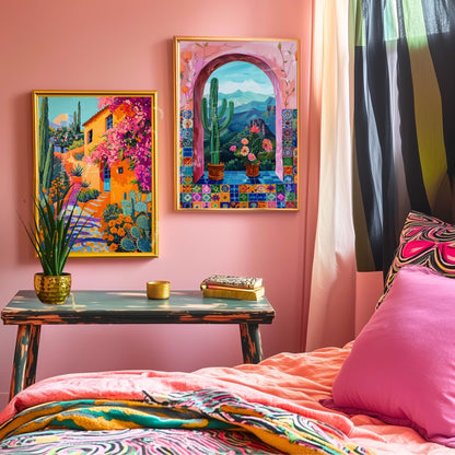 Mexican Cactus Print