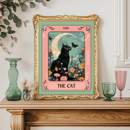 The Cat Tarot Print