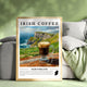 Irish Coffee Wall Art – Ireland Kitchen Decor Irish Wall Decor Poster Cozy Cafe Print Celtic Art Print Coffee Lover Gift