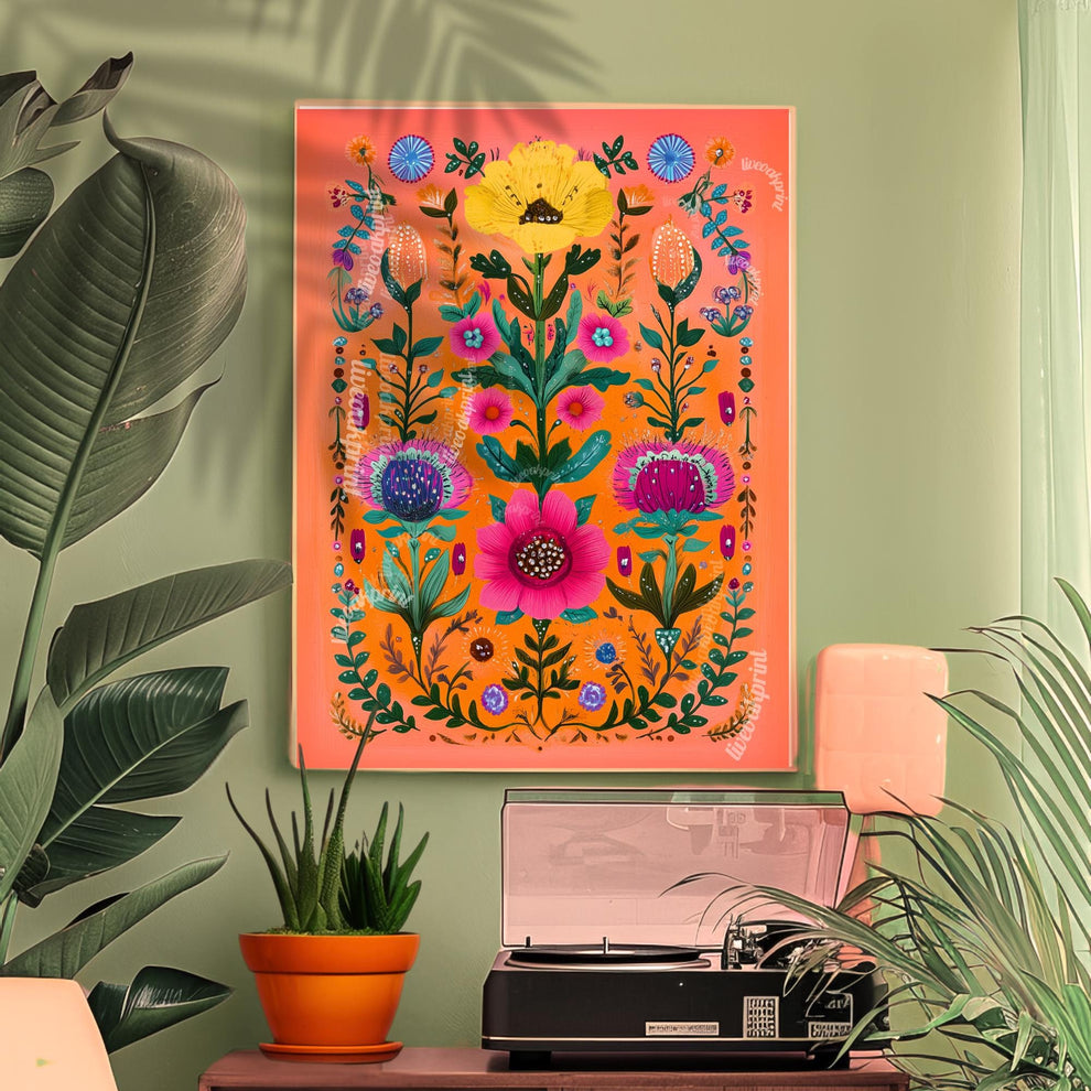 Cactus Wall Print