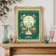 Libra Tarot Print – Libra Gift, Libra Art Print Zodiac Wall Art Astrology Dorm Decor Wall Print October Birthday Gift Libra Home Decor