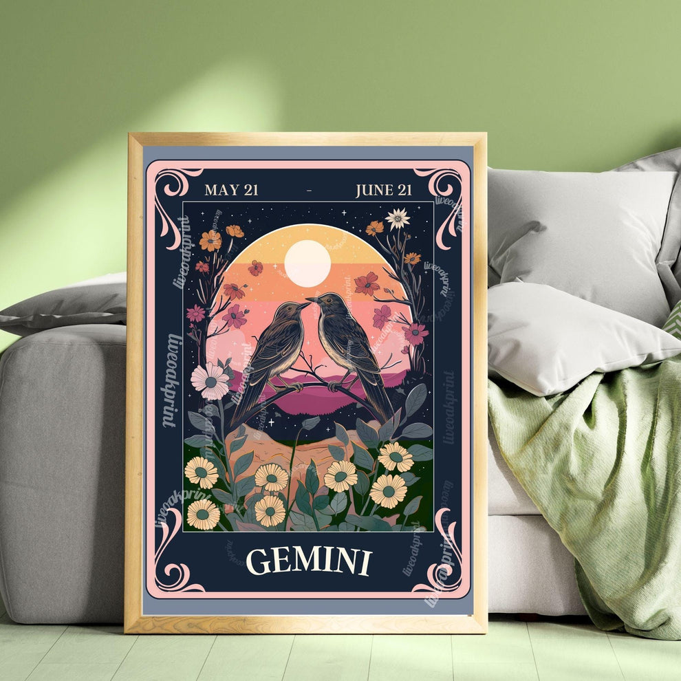 Gemini Tarot Print