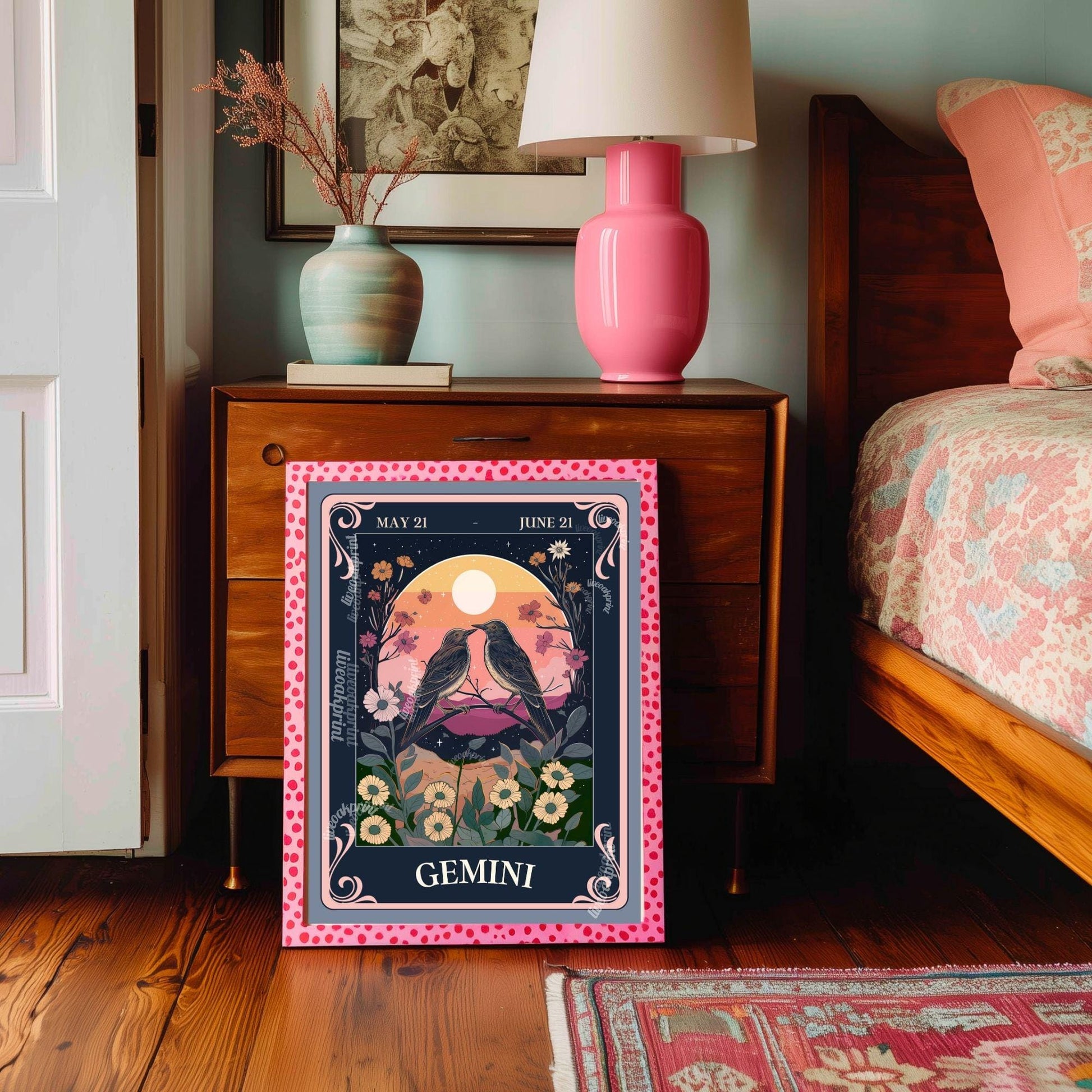 Gemini Tarot Print