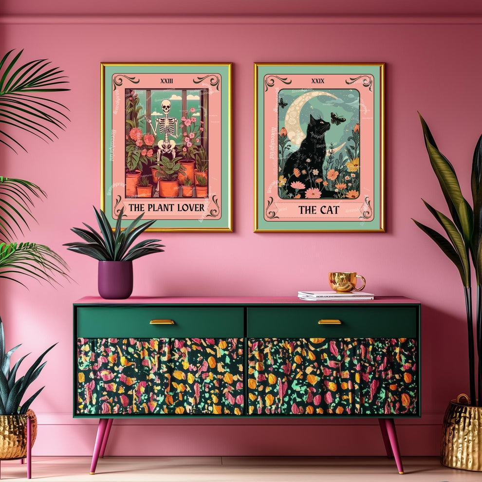 house of plant lovers The Plant Lover Tarot Card
