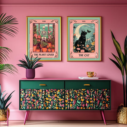 The Plant Lover Tarot Card