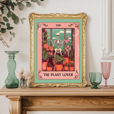 The Plant Lover Tarot Card