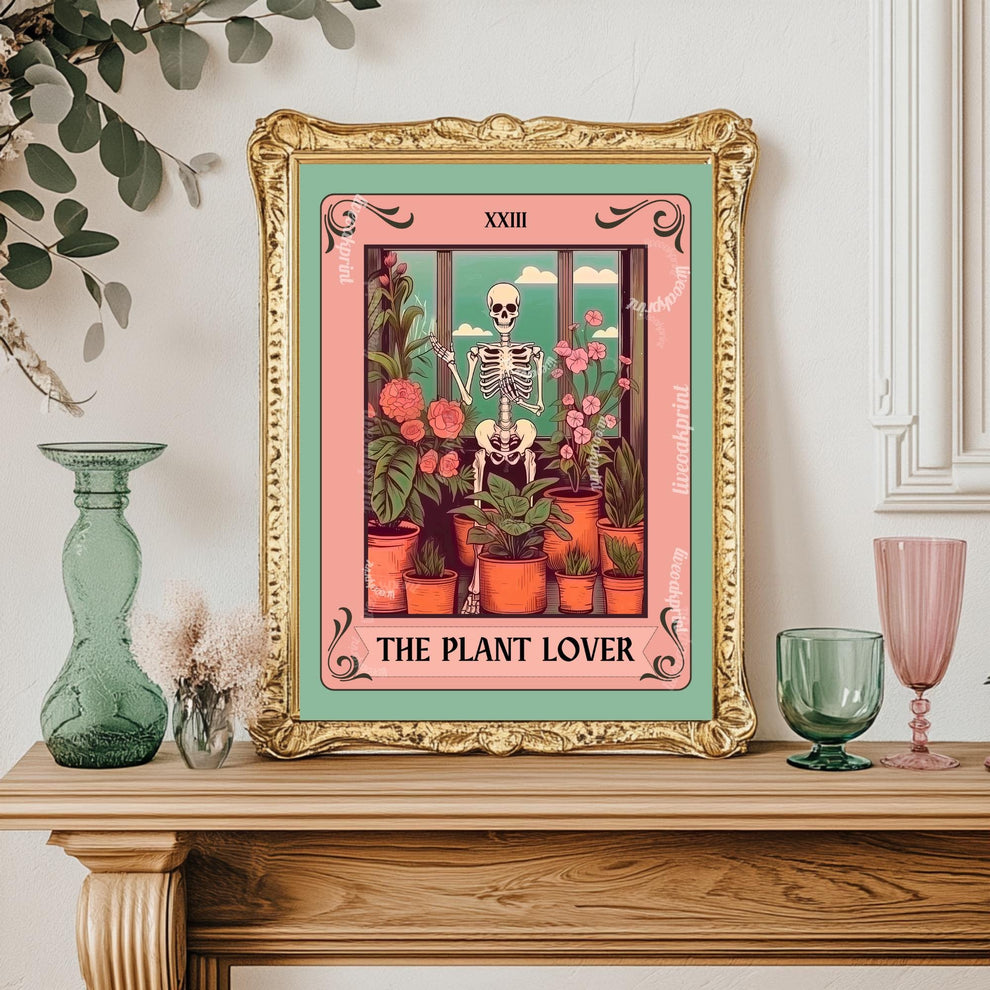 The Plant Lover Tarot Card