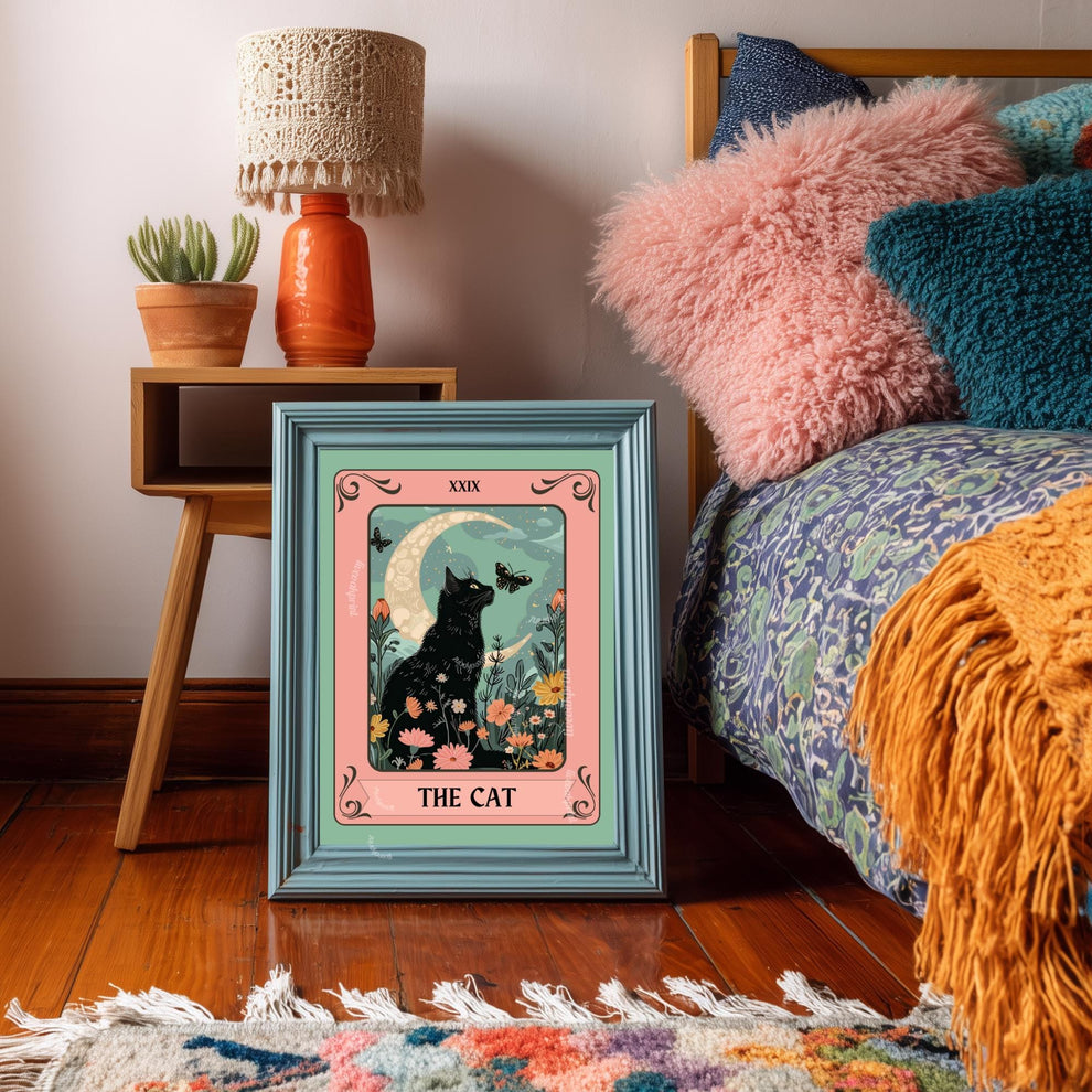 The Cat Tarot Print
