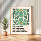 May You Be Safe Metta Prayer Print