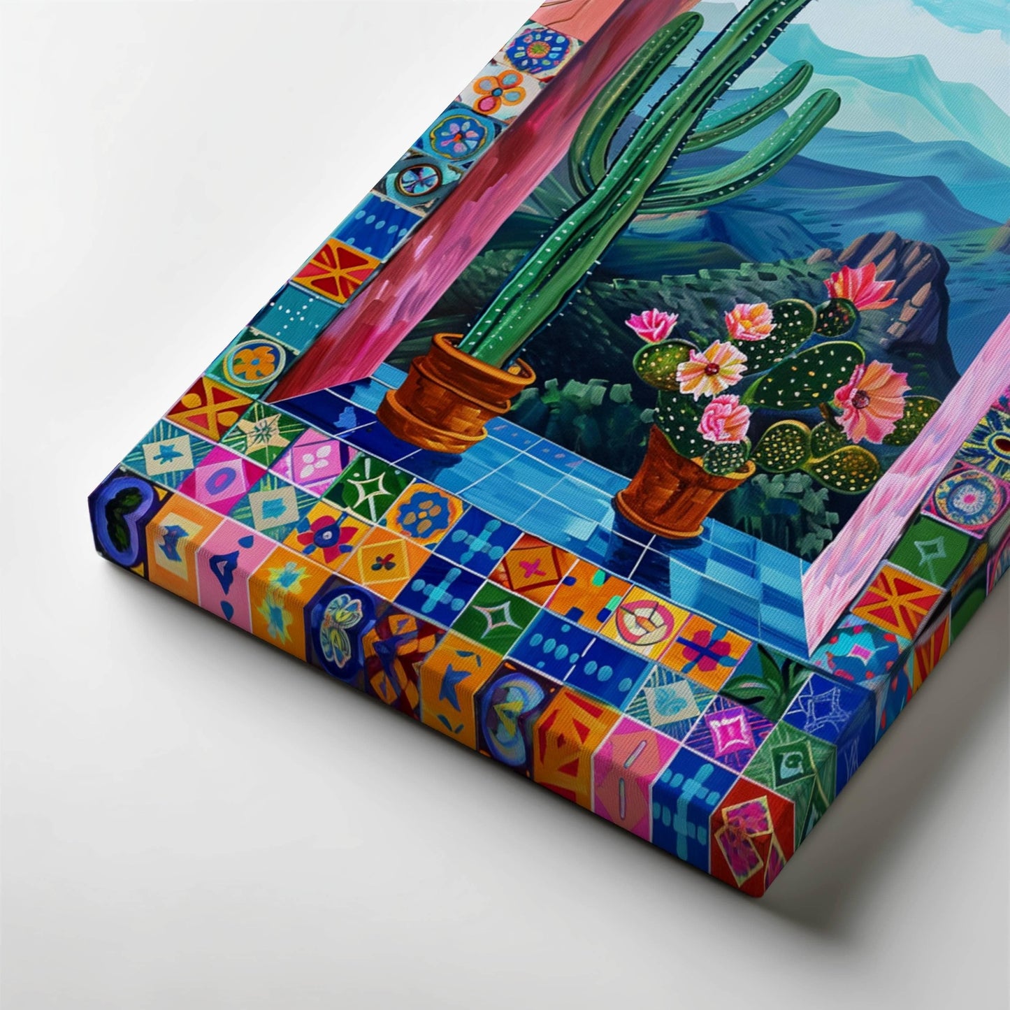 Mexican Cactus Print