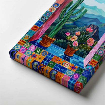 Mexican Cactus Print