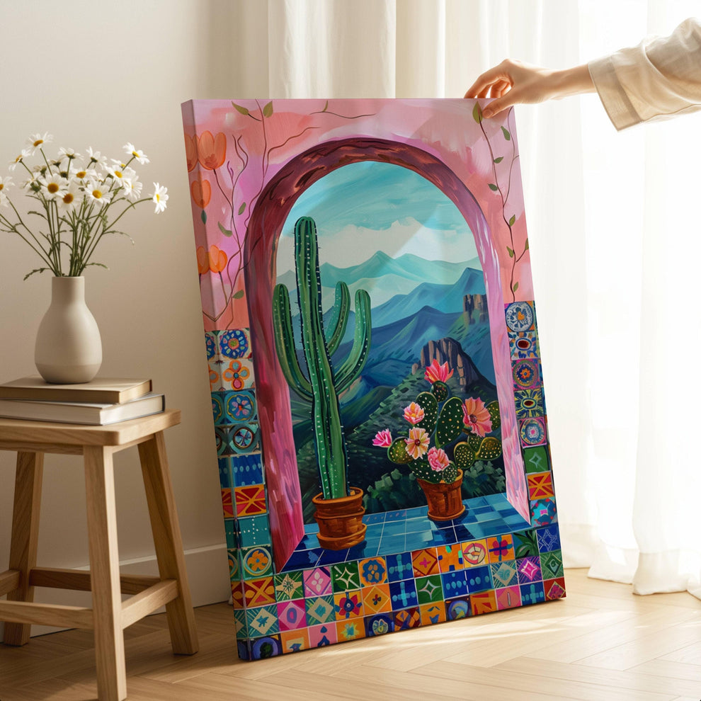 Mexican Cactus Print