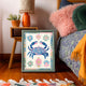Beautiful Crab Wall Decor