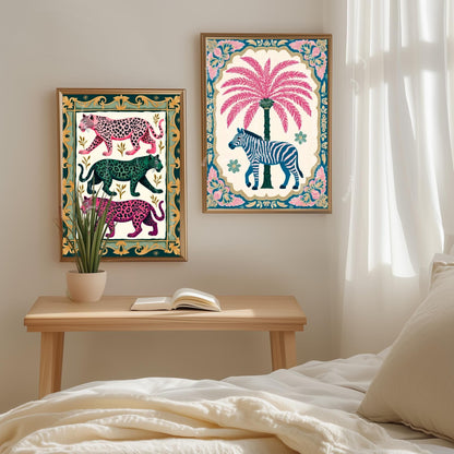 Maximalist Leopard Wall Decor