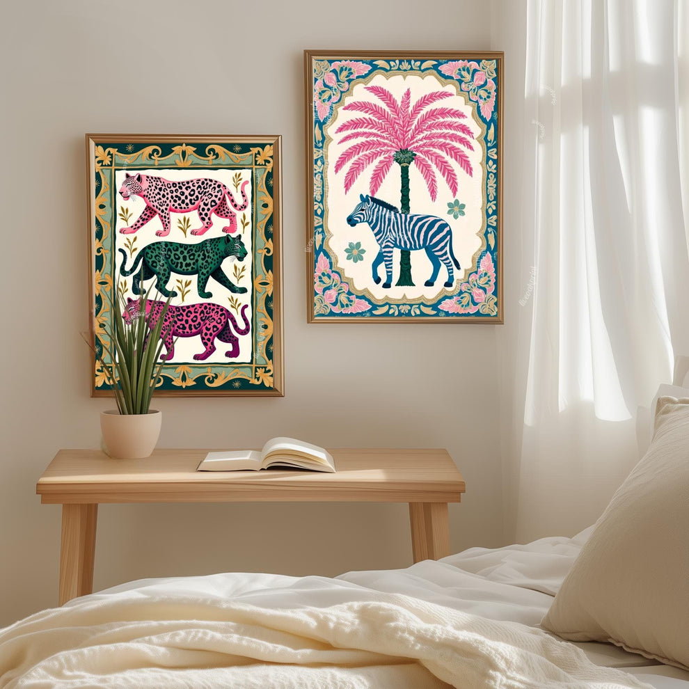 Maximalist Leopard Wall Decor