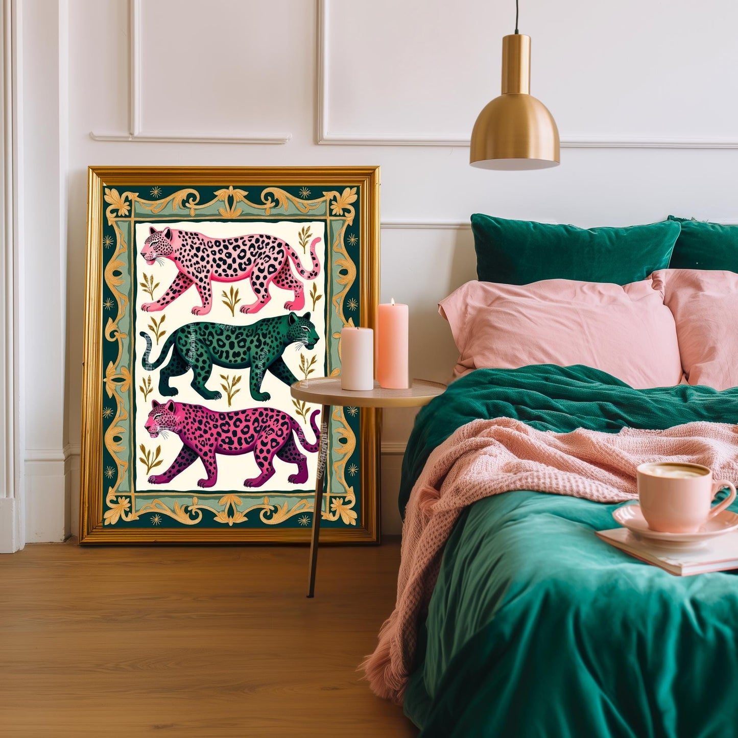 Maximalist Leopard Wall Decor