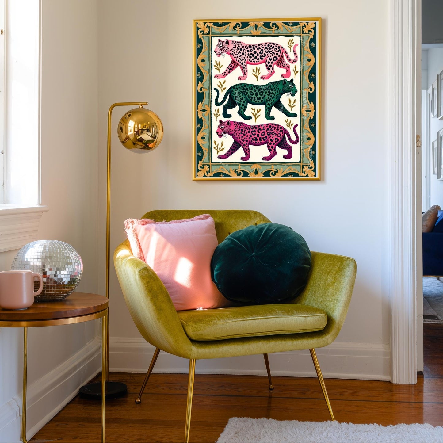Maximalist Leopard Wall Decor