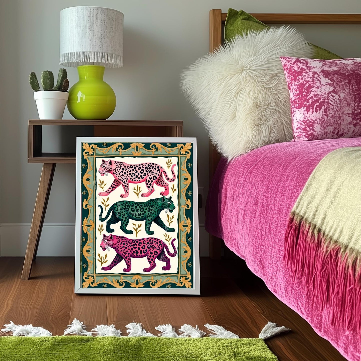 Maximalist Leopard Wall Decor