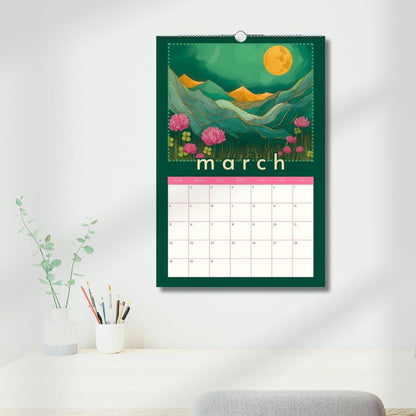 2026 Mountain Wall Calendar - Colorful 2026 Calendar - Nature Lover Gift