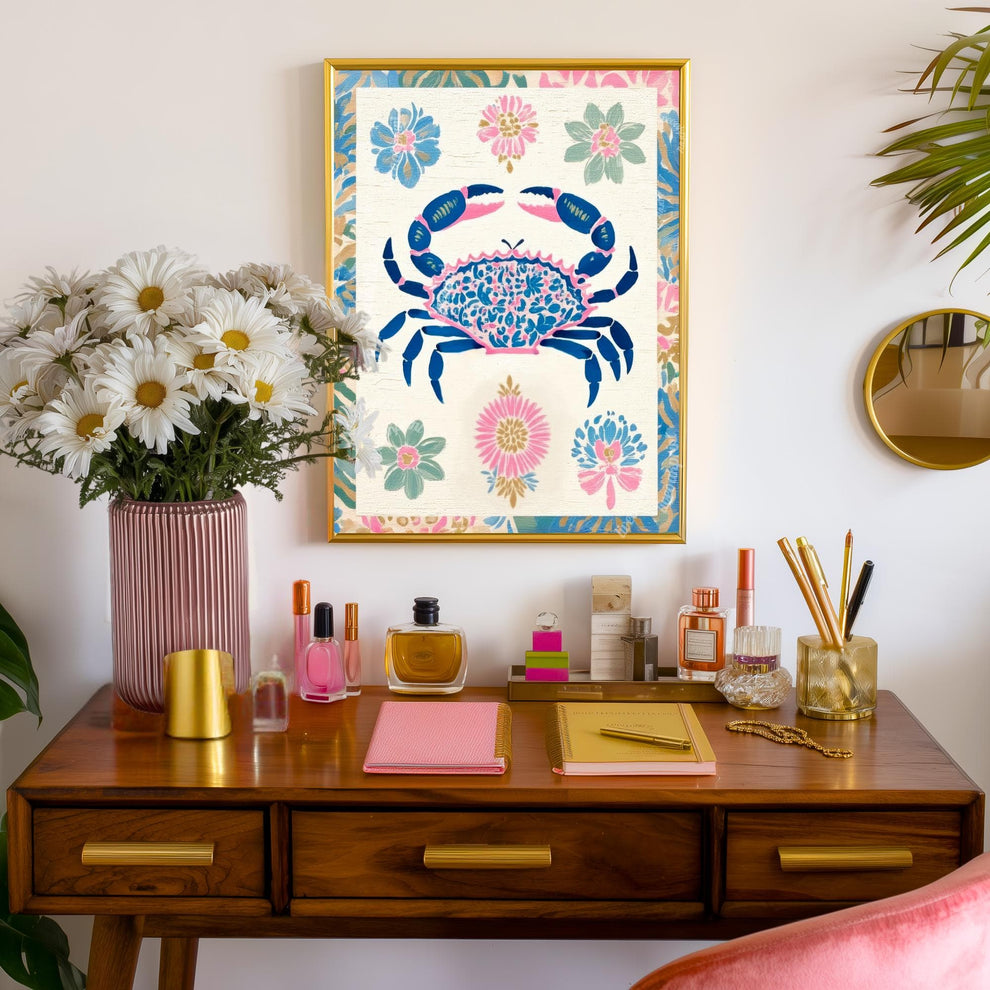 Beautiful Crab Wall Decor