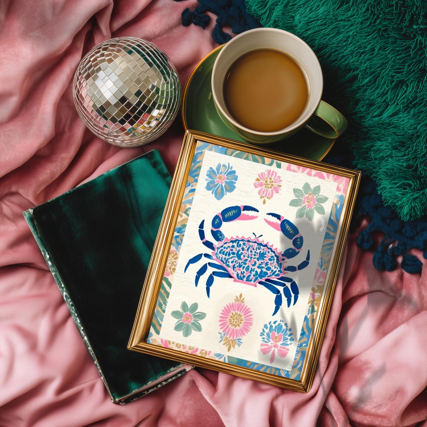 Beautiful Crab Wall Decor