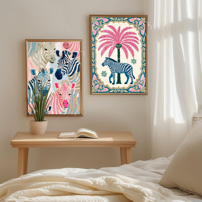 Zebra Art Print