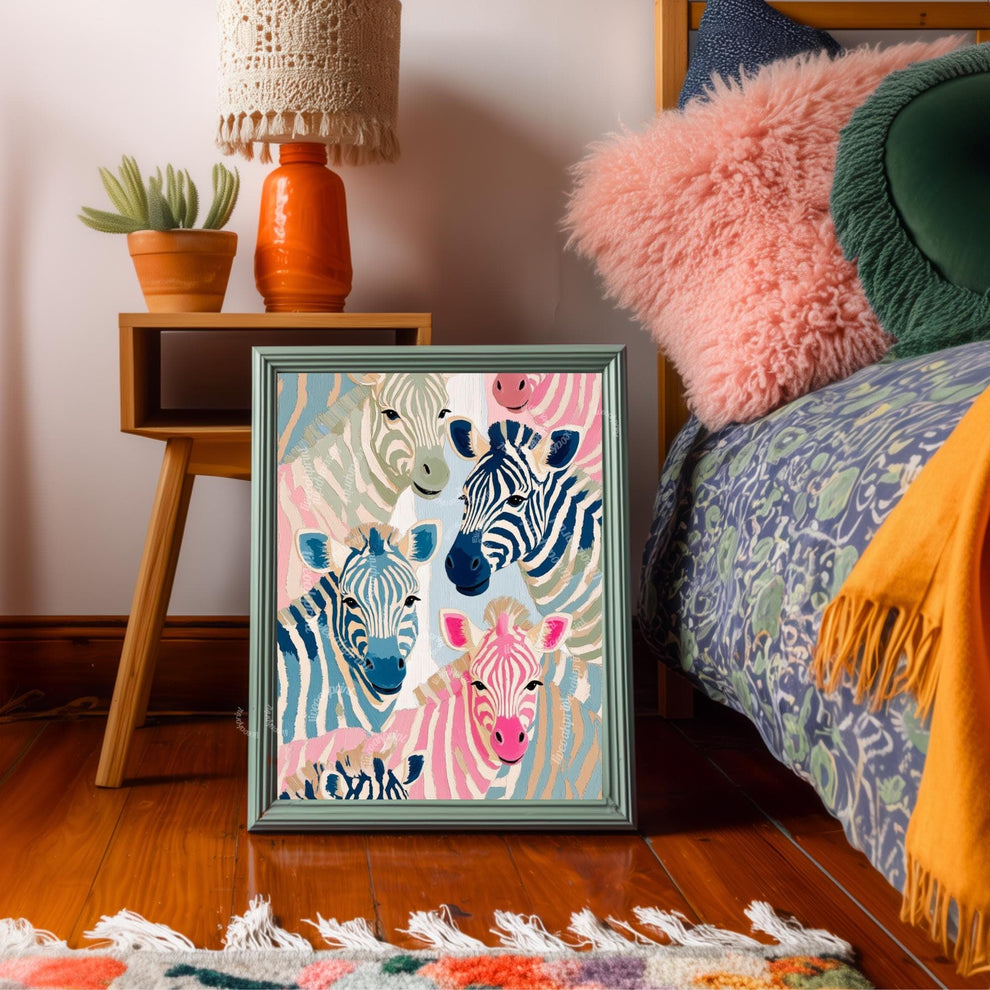 Zebra Art Print