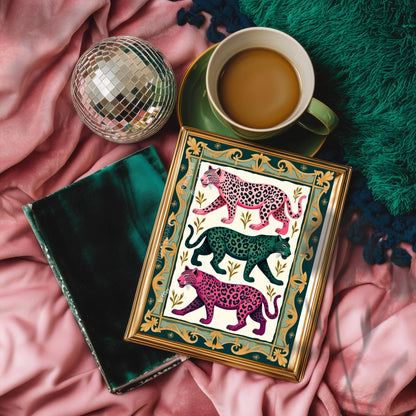 Maximalist Leopard Wall Decor