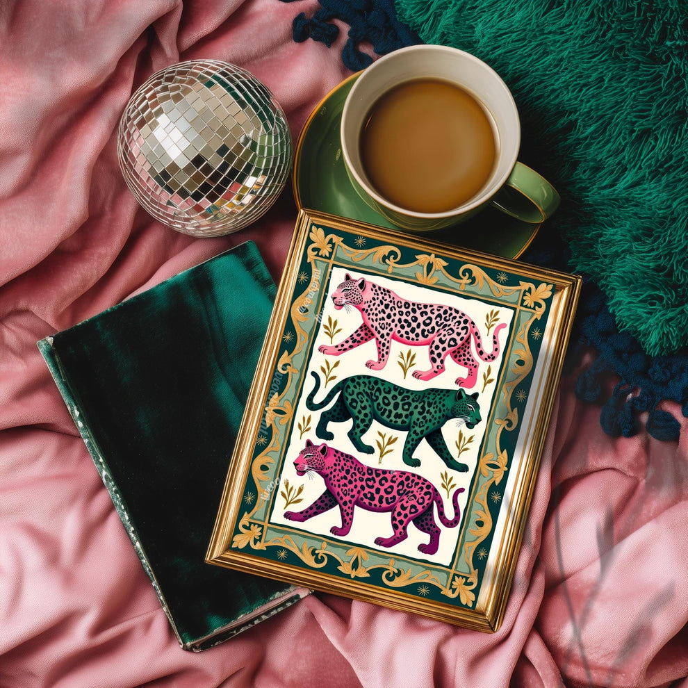 Maximalist Leopard Wall Decor