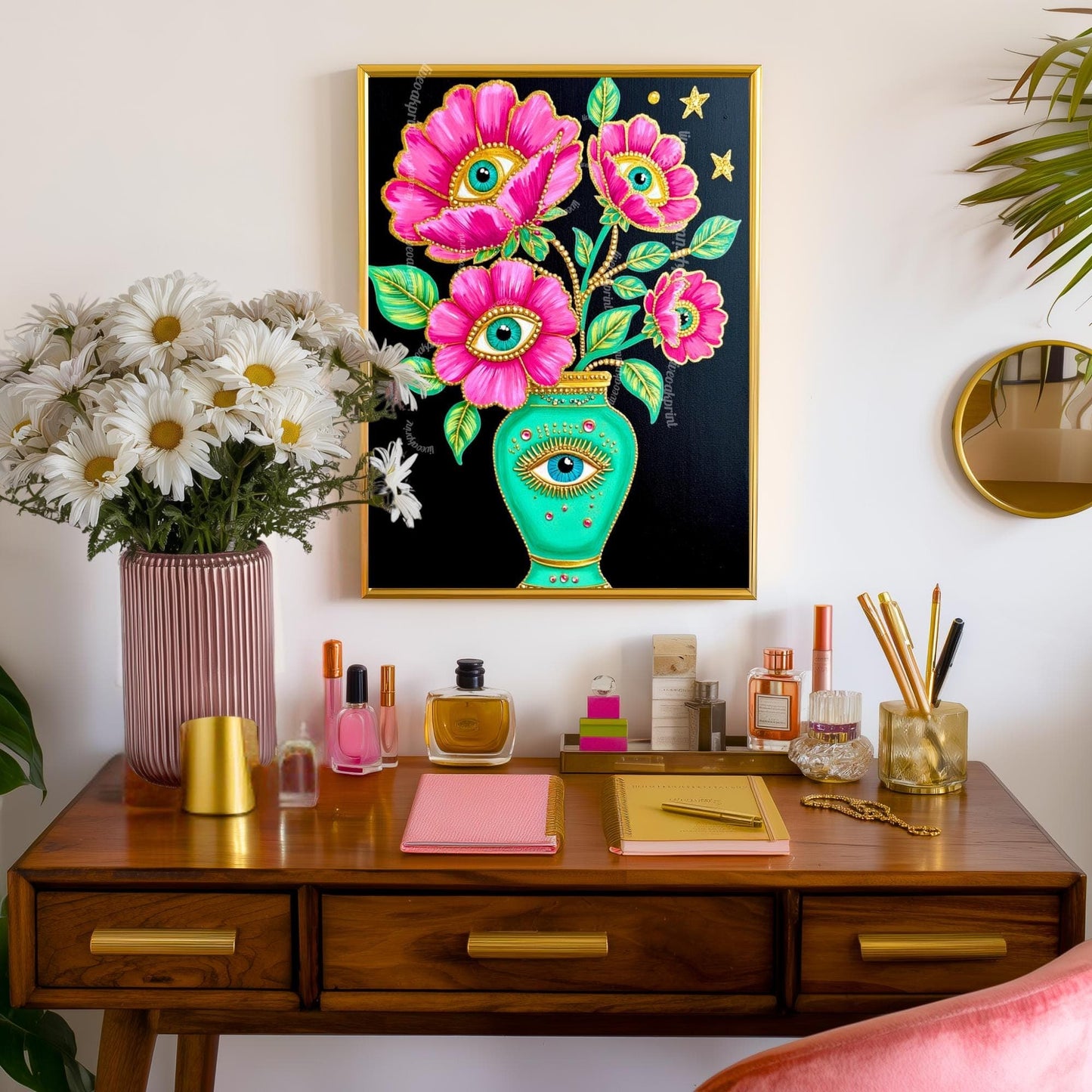 Mystical Flower Art Print