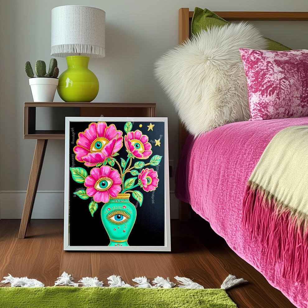 Mystical Flower Art Print