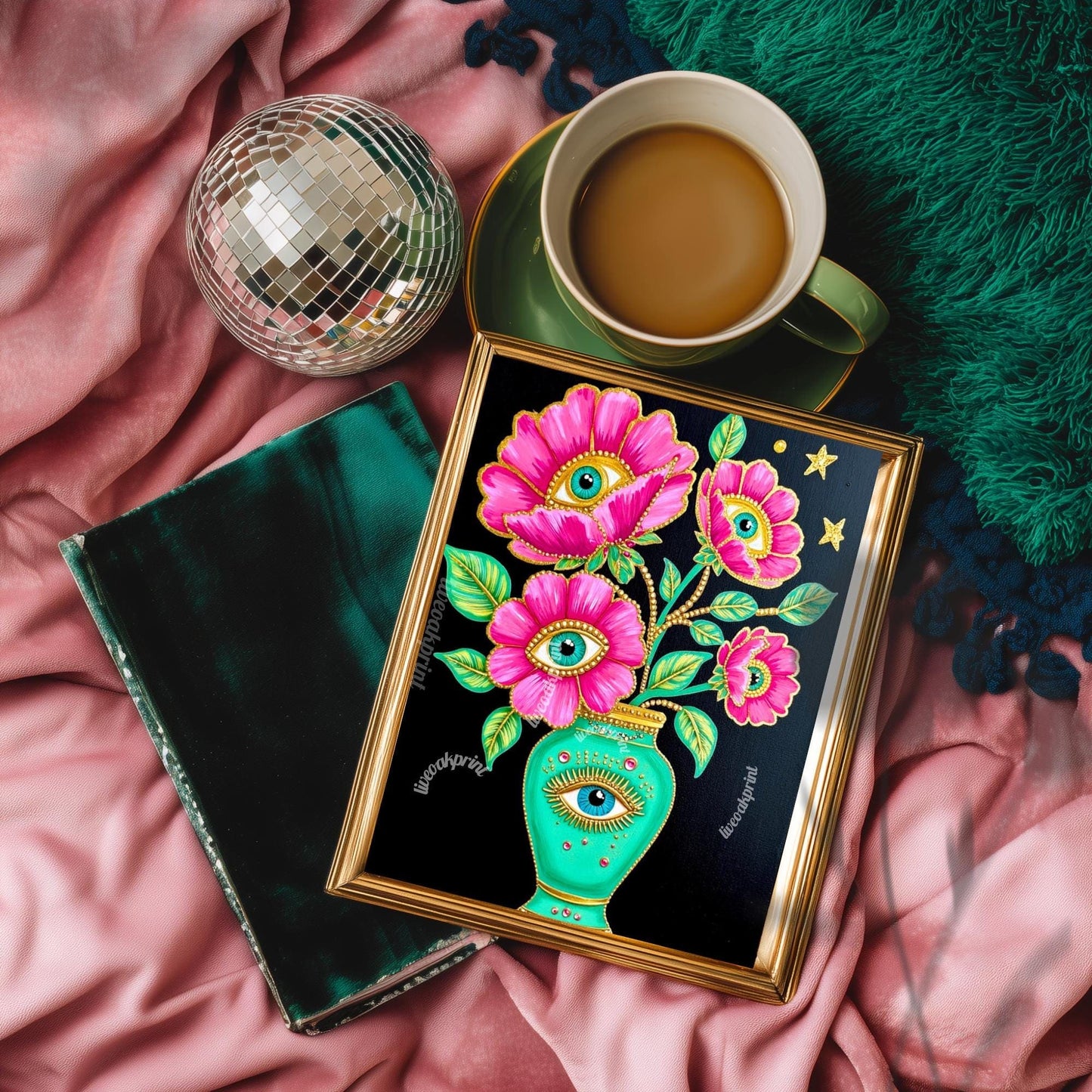 Mystical Flower Art Print