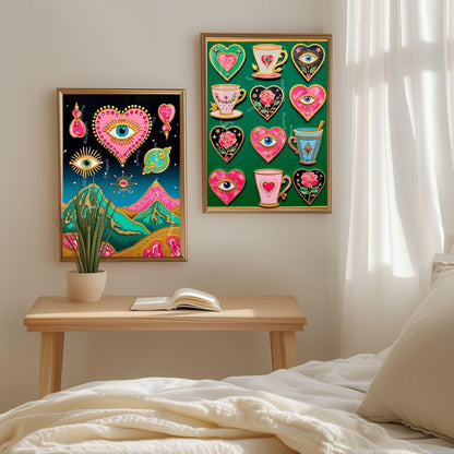 Witchy Coffee Art Print