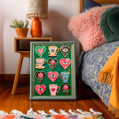 Witchy Coffee Art Print