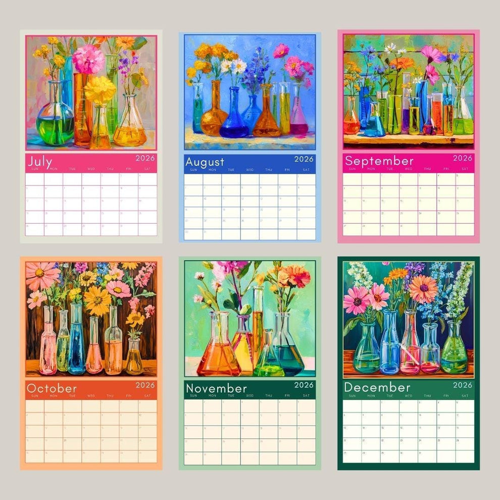 2026 Calendar: Science Is Beautiful