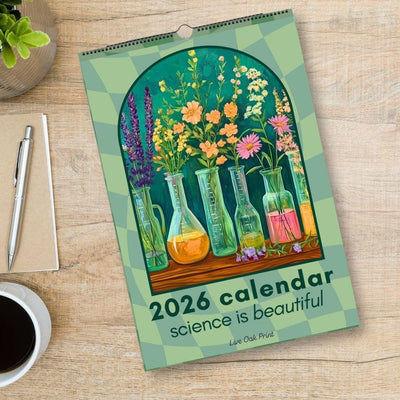 2026 Calendar: Science Is Beautiful