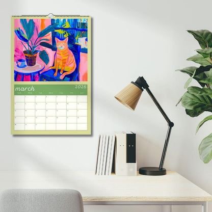 2026 Cat Calendar: Cozy Cats – Cat Lover Gift, Cute Cat Calendar, Cozy Home Décor for Cat Moms & Pet Lovers