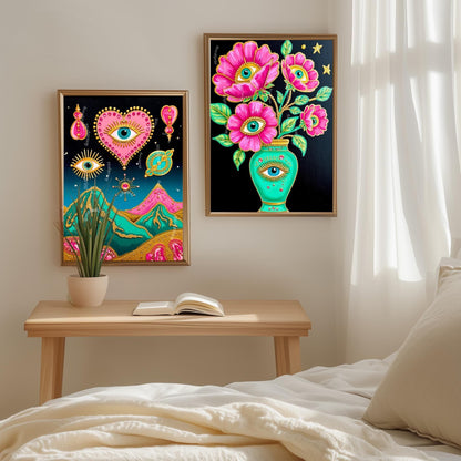 Mystical Flower Art Print