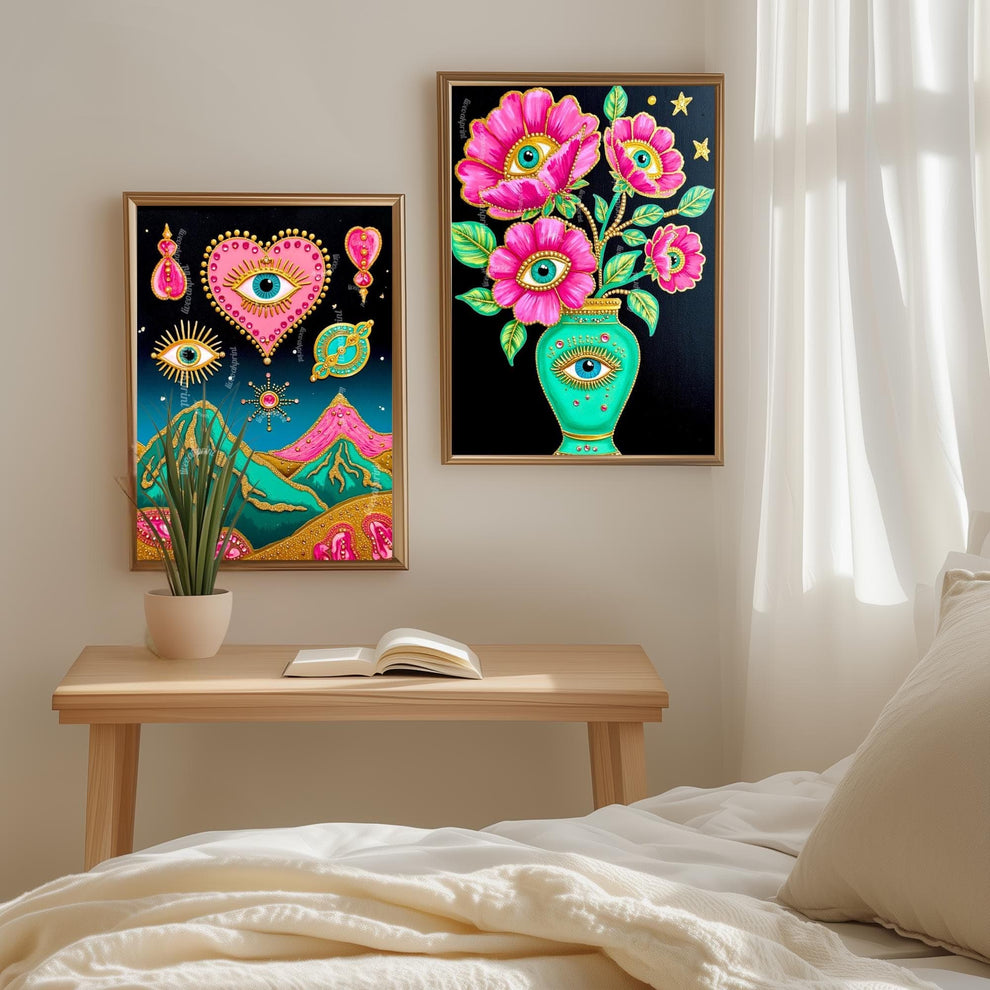 Mystical Flower Art Print